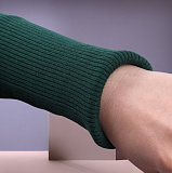 Манжет 7см*9см (т.зеленый) 95% хлопок/5% спандекс