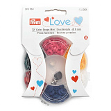 393950 Набор кнопок Color Snaps Mini 6цв.72шт. с устан.инстр. Prym