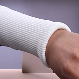 Манжет 7см*9см (белый) 95% хлопок/5% спандекс