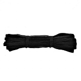 Резинка плетельная 10мм*5м (10 мот)  черная ТЭ-10/10