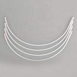 2762 Косточки (каркасы) металл 269мм тип 35 (4шт) (95) белый, Arta-F