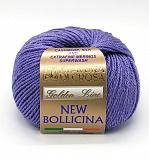 Пряжа New bollicina (17 фиолетовый) (10шт) 40% мерс.шерсть,30% шёлк,30% кашемир 100м/25г