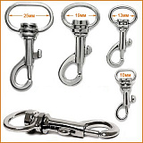 ГНУ12578  Карабин 19 ушко (53*24) мм никель (4 шт)