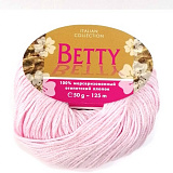 Пряжа Betty 32- Св.розовый (10шт) (125м/50г,100% египетский хлопок)