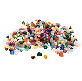 2344 Бусины акрил, галтовка 2*6мм (ad000 микс цвета) (10гр) МС