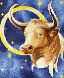 Д-130 Схема под бисер "Бык" 