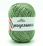 Рукодельная (крученая) (зеленая черепаха) (10шт) 100% полипропилен, 50г/200м 