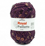 Royal Paillette (210217 баклажан) (10шт)100% хлопок 25г/65м