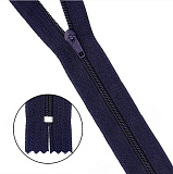 Молния брючная Т4 16см №233 т.синий (5шт)
