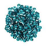 Пайетки 'Цветочки объемные' # 392, 6мм, 10гр (М2259 бирюзовый)