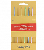 1263 Набор алюм. крючков 2,0мм-4,5мм.(6шт),Hobby&Pro