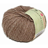 Пряжа «Перуанская альпака» (416-Св.коричневый) (10шт) 50г/150м (50%альпака,50%мериносовая шерсть)