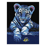 0290 Нитекс.Набор для вышивания 'Тигренок' 21,5х27 см