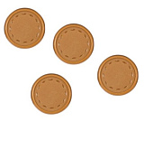 NE113 Пуговица 44L(28мм) (коричневый) (6шт)