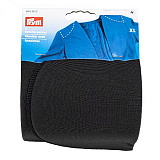 993872 Плечики (XL), полумесяц, полиамид, черный, упак. Prym