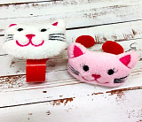 2563 Браслет игольница Котик