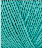 Пряжа BELLA100 477- бирюзовый берег  100г/360м 100% хлопок (5шт)